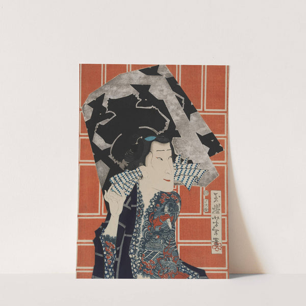 The Actor Sawamura Tanosuke III for a Fire Troupe by Tsukioka Yoshitoshi