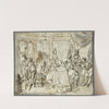 The Actors Making Ready (1705-10) by Claude Gillot