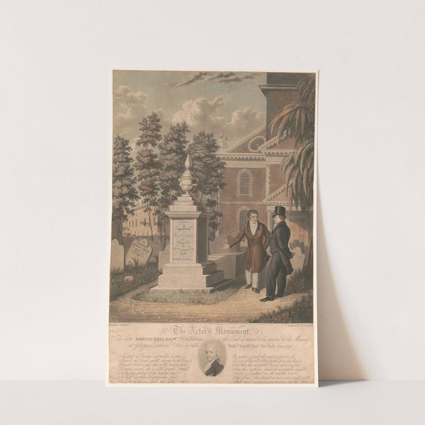 The actors monument by John Rubens Smith