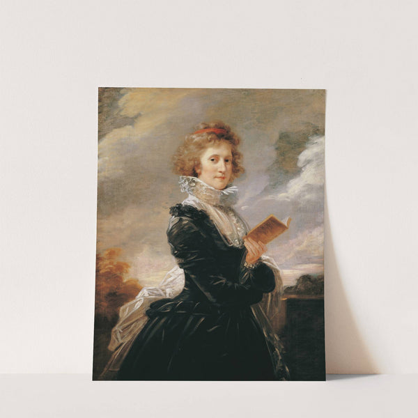 The actress Josefa Hortensia Füger, the artist’s wife (1797) by Heinrich Friedrich Füger
