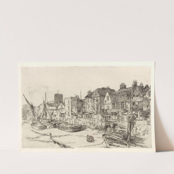 The ‘Adam and Eve’, Old Chelsea (1879) by James Abbott McNeill Whistler