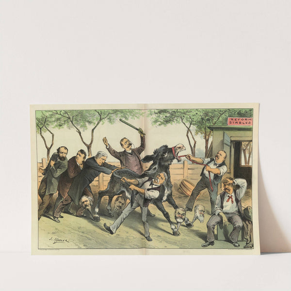 The administration's hardest job by Joseph Ferdinand Keppler