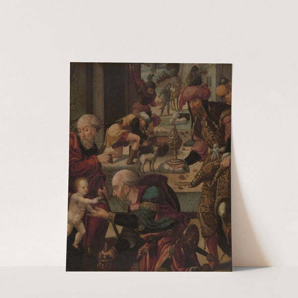 The adoration by Pieter Coecke van Aelst