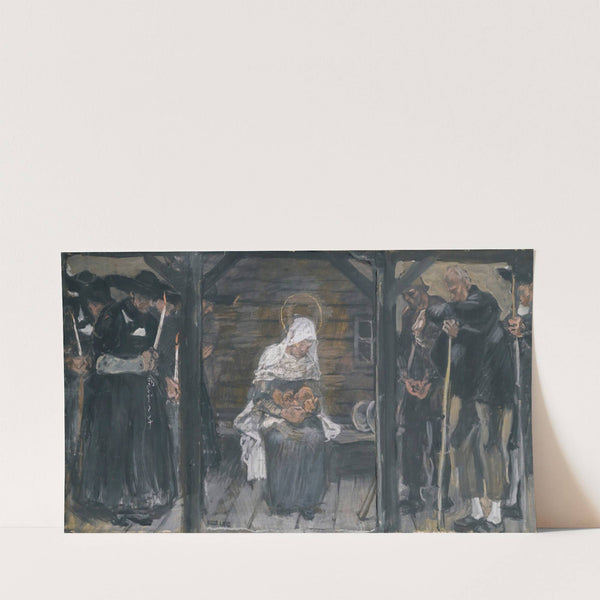 The Adoration by Albin Egger Lienz