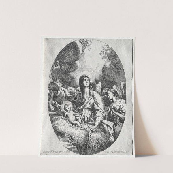 The Adoration of the Angels (c. mid-1600s) by Carlo Maratti