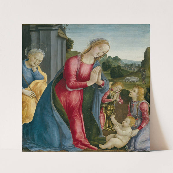 The Adoration of the Christ Child by Vincenzo Frediani