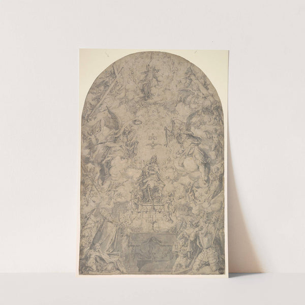 The Adoration of the Holy Trinity in the New Covenant by Friedrich Sustris