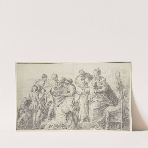 The adoration of the Kings (1650) by Abraham van Diepenbeeck