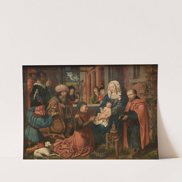 The Adoration of the Magi (1500) by Master of Frankfurt