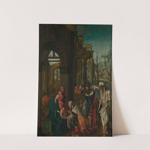 The adoration of the Magi by The Pseudo Bles