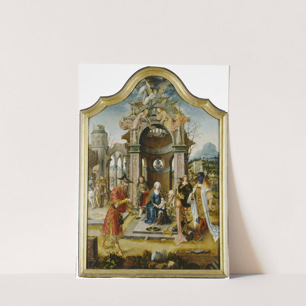 The Adoration of the Magi by Master of the von Groote Adoration