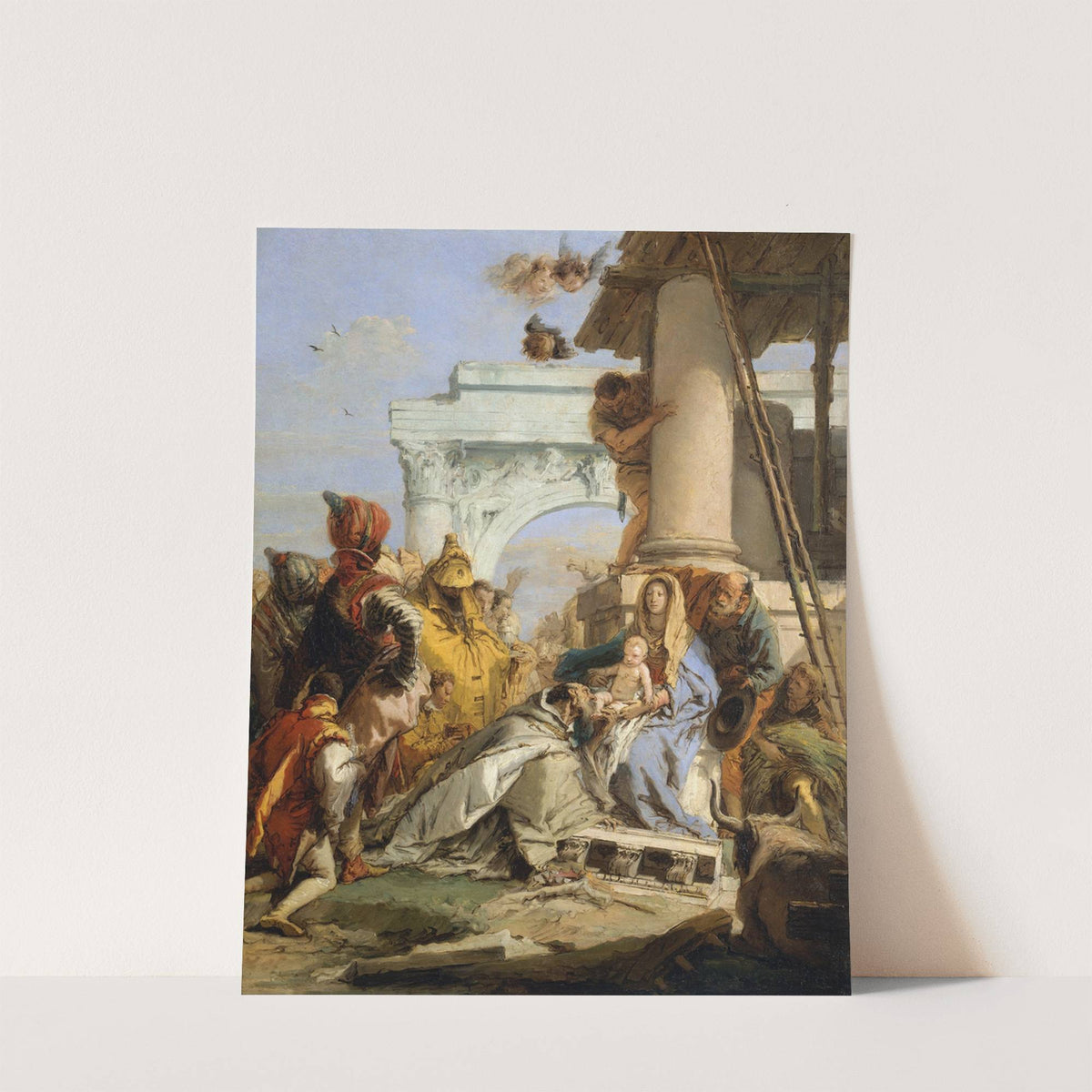 The Adoration of the Magi (late 1750s) by Giovanni Battista Tiepolo