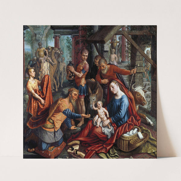 The Adoration of the Magi (1560) by Pieter Aertsen