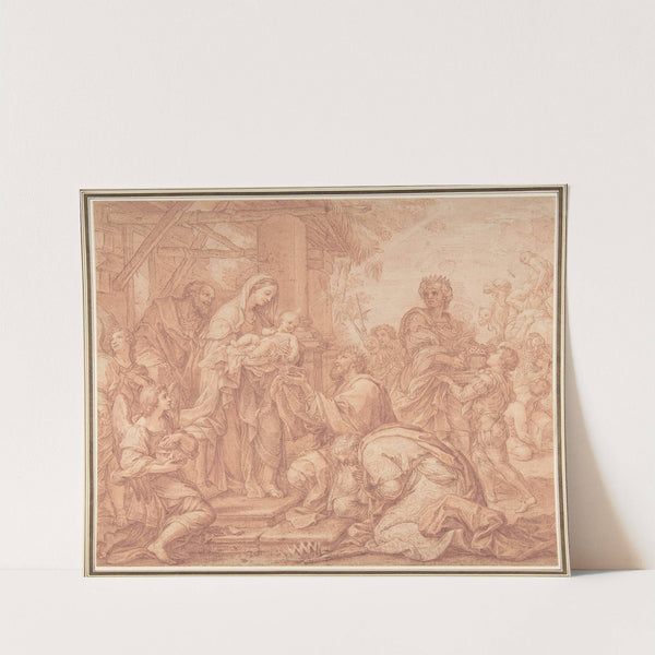 The Adoration of the Magi (1654–1727) by Giuseppe Bartolomeo Chiari