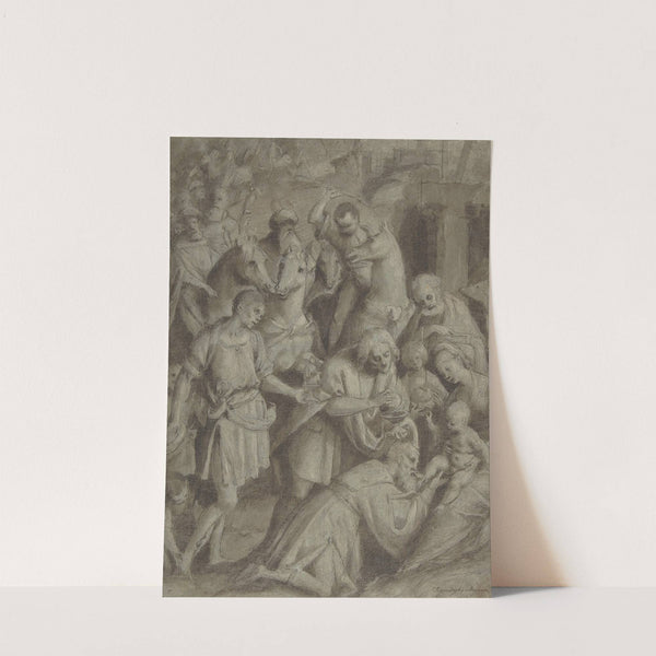 The Adoration of the Magi by Bernardino Lanino