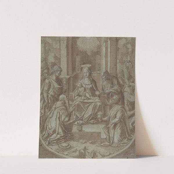 The Adoration of the Magi by Diego Lopez de Escuriaz