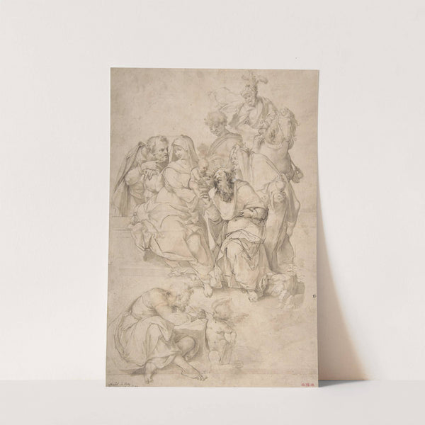 The Adoration of the Magi by Nosadella (Giovanni Francesco Bezzi)