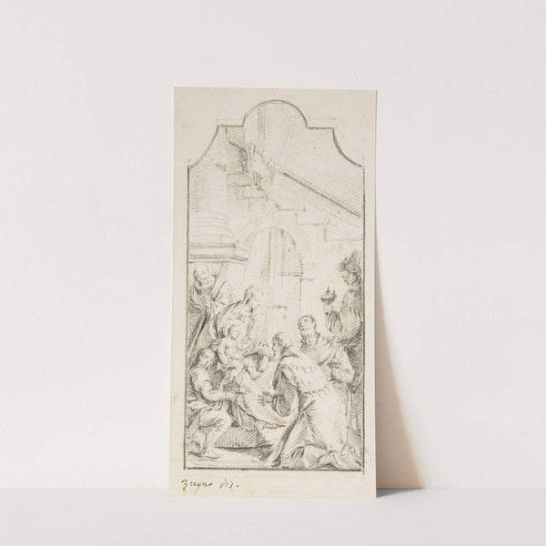 The Adoration of the Magi (1709–87) by Francesco Zugno