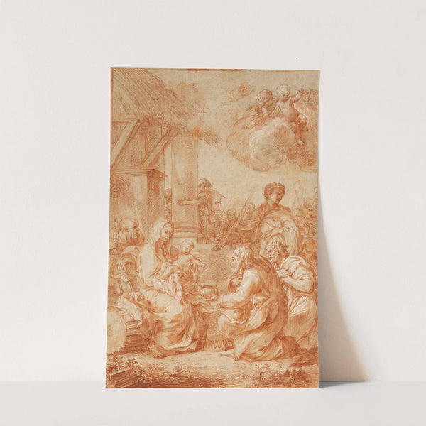 The Adoration of the Magi by Guillaume Courtois