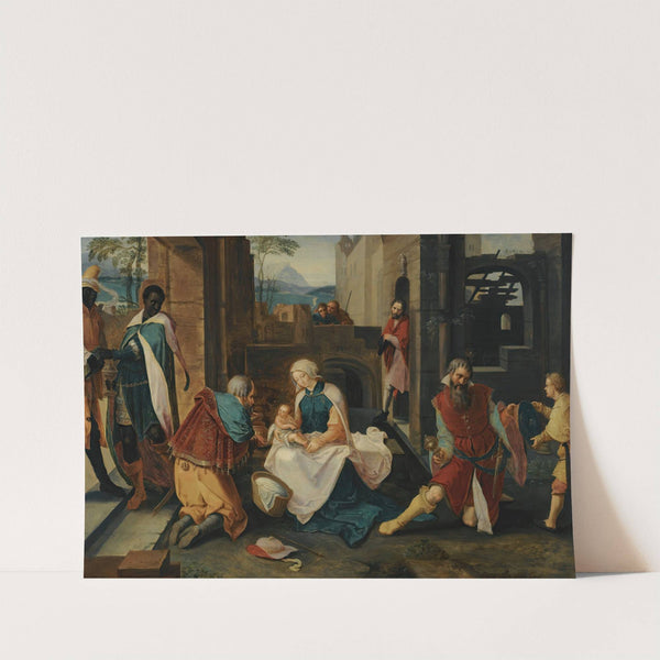 The Adoration Of The Magi by Follower of Lucas van Leyden