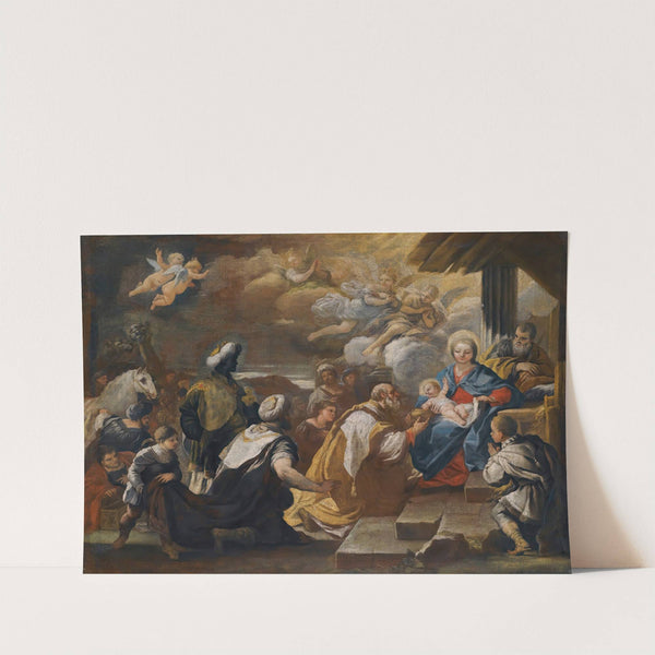 The Adoration Of The Magi by Luca Giordano