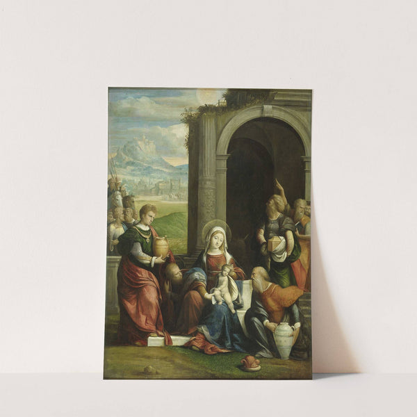 The Adoration of the Magi (c. 1530 - c. 1540) by Benvenuto Tisi