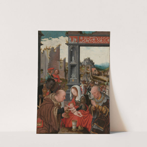 The Adoration of the Magi by Jan Jansz Mostaert