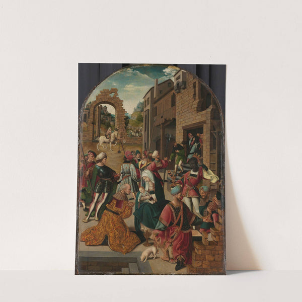 The Adoration of the Magi by Workshop of Jacob Cornelisz. van Oostsanen