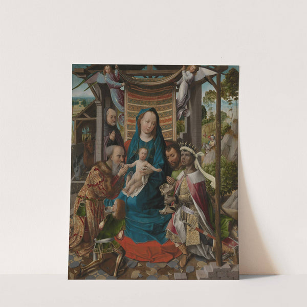 The Adoration of the Magi (15th century) by Colijn de Coter