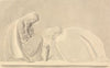 The Adoration of the Magi, a Design for Bas Relief
