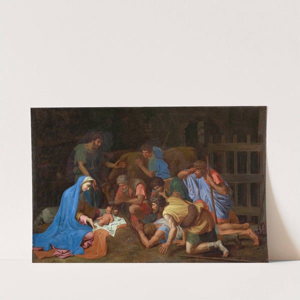 The Adoration of the Shepherds by Nicolas Poussin