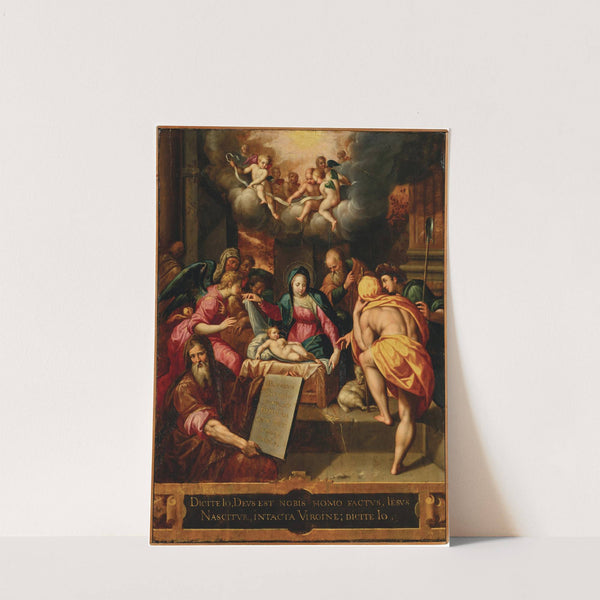 The Adoration of the Shepherds by Jacob De Backer