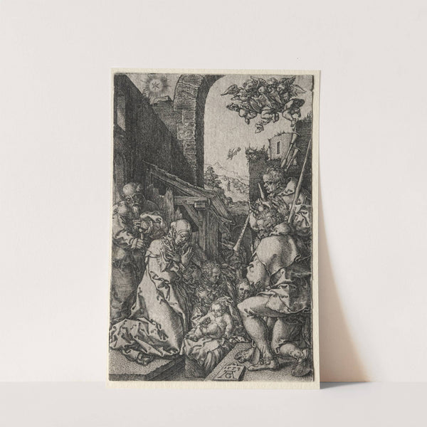 The Adoration of the Shepherds (1553) by Heinrich Aldegrever