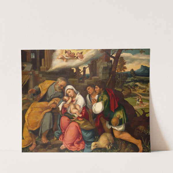 The Adoration Of The Shepherds (1540) by Bonifacio Veronese