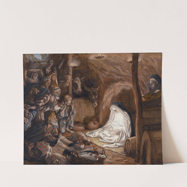 The Adoration of the Shepherds (1886-1894) by James Tissot