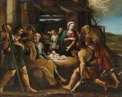 The Adoration Of The Shepherds