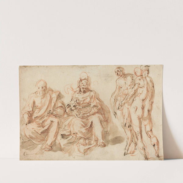 The Adoration of the Shepherds by Cesare Pollini