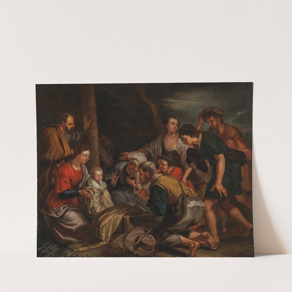 The Adoration of the Shepherds by Balthasar Beschey