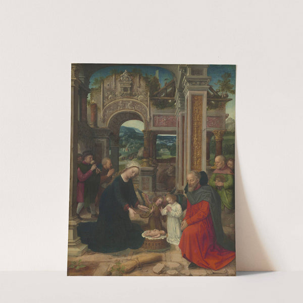 The Adoration of the Shepherds (probably 1520-1540) by Adriaen Isenbrandt