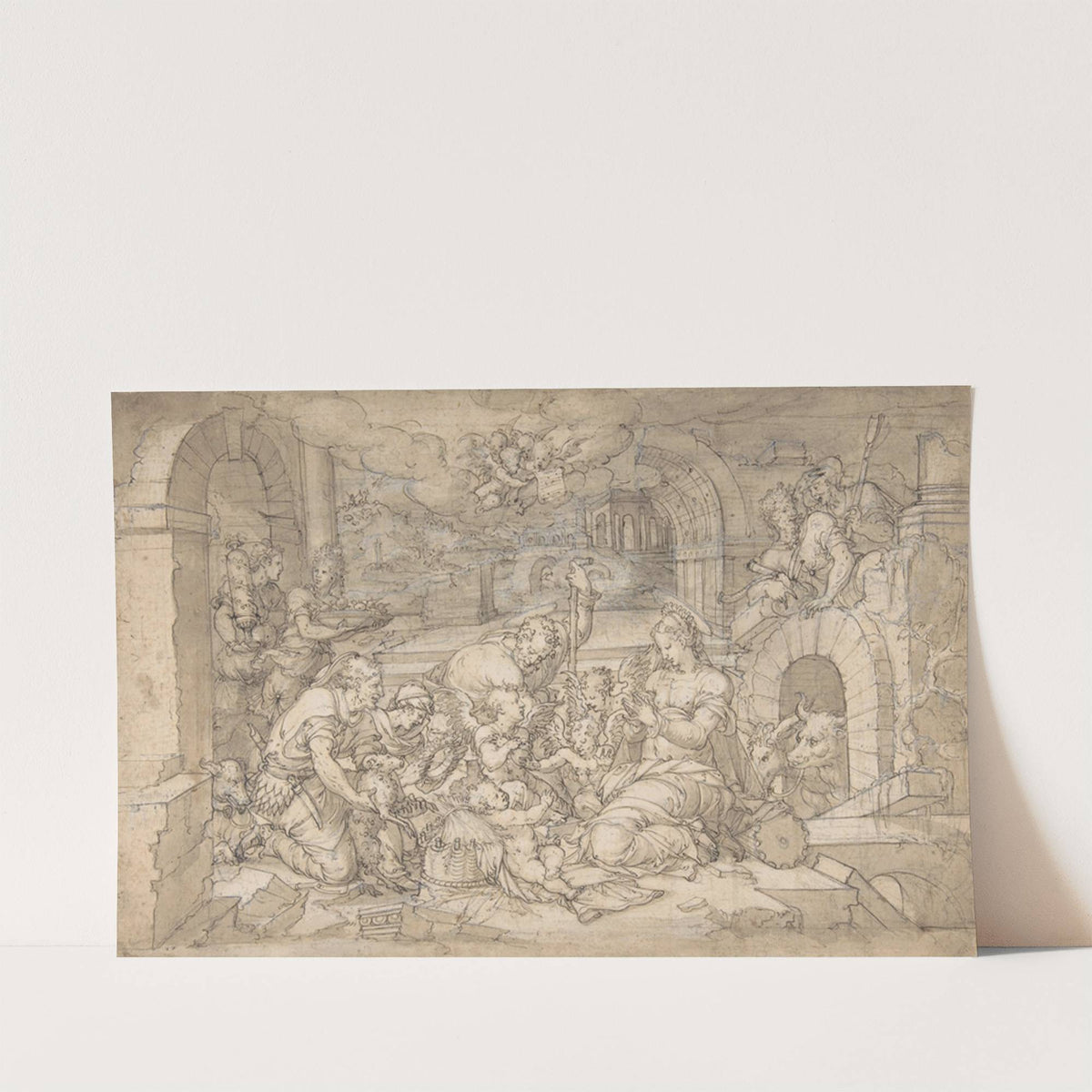 The Adoration of the Shepherds by Jean Cousin the Younger