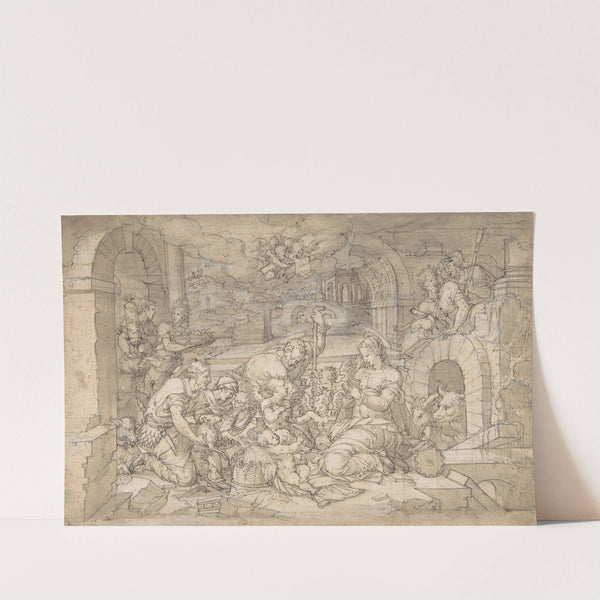 The Adoration of the Shepherds by Jean Cousin the Younger