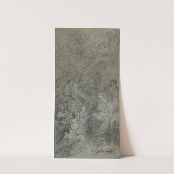 The Adoration of the Shepherds (1720–21) by François Lemoyne