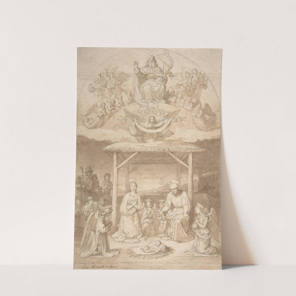 The Adoration of the Shepherds by Tommaso Minardi