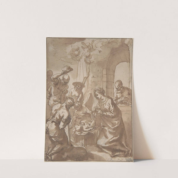 The Adoration of the Shepherds by Hans Rottenhammer