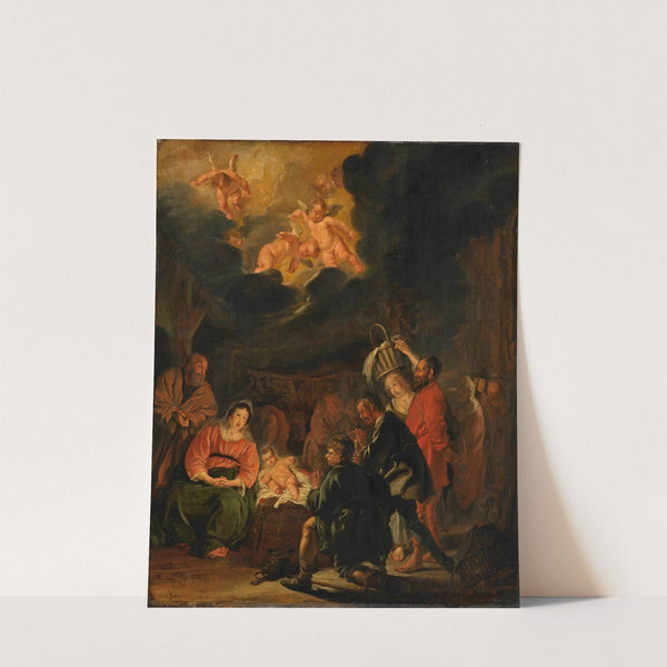 The Adoration of the Shepherds by Pieter Codde