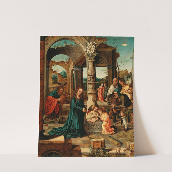 The Adoration of the Shepherds by Master of the von Groote Adoration