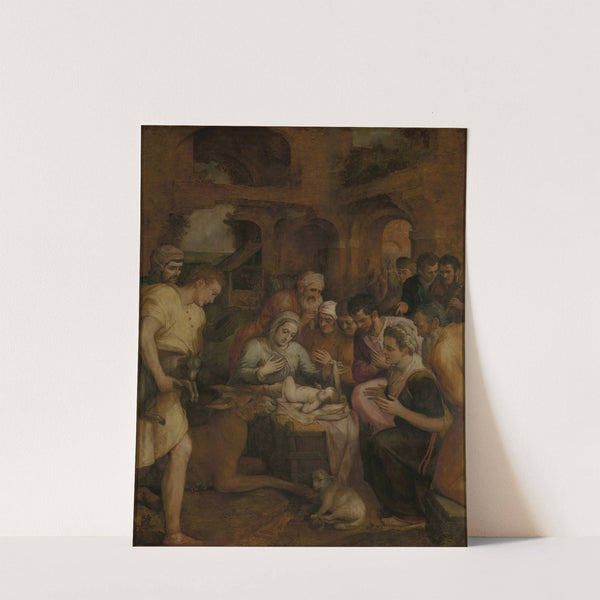 The Adoration of the Shepherds (1568) by Frans Floris