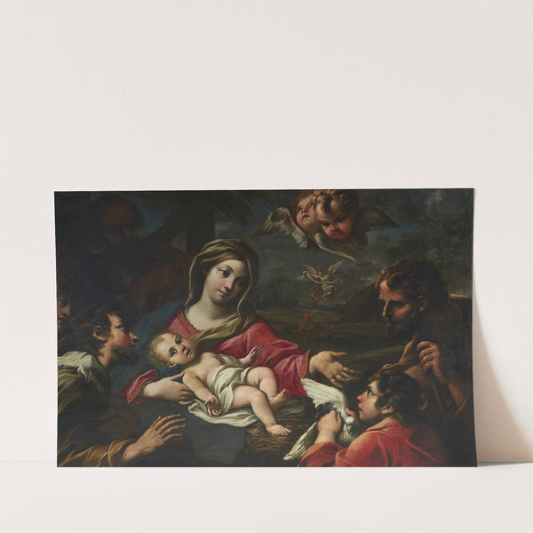 The Adoration of the Shepherds by Girolamo Troppa