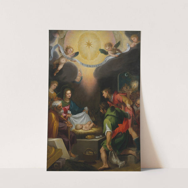 The Adoration of the Shepherds with Saint Catherine of Alexandria by Cigoli (Ludovico Cardi)