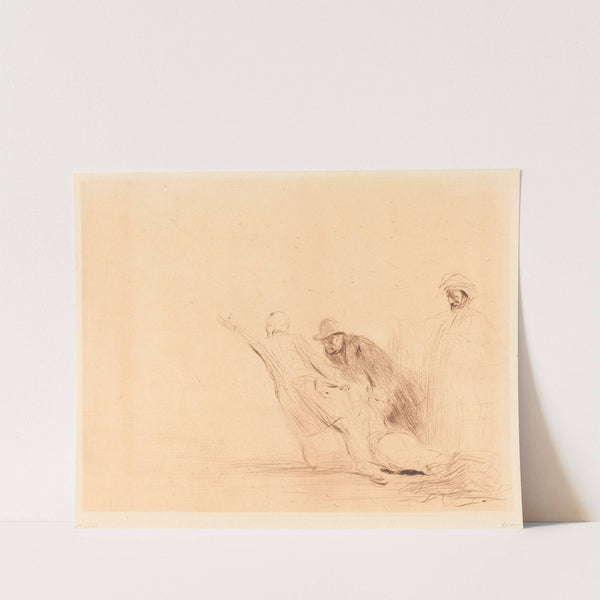 The Adulteress (third plate (1910) by Jean-Louis Forain